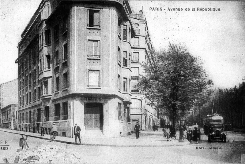 Angle avenue de la République et rue des Bluets