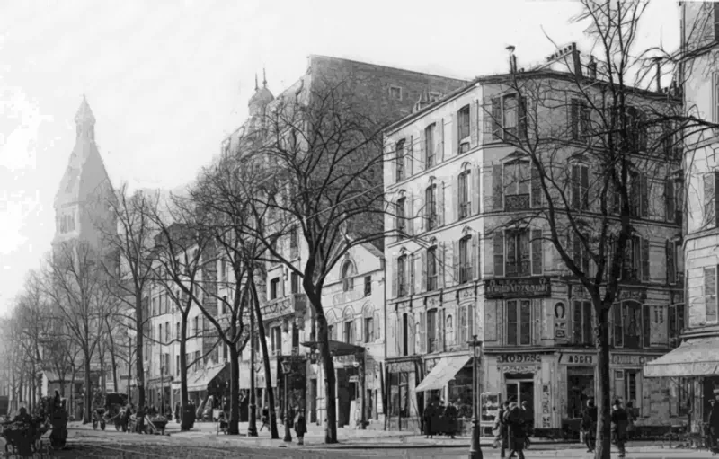 Angle avenue du général Leclerc et de la rue Thibaud