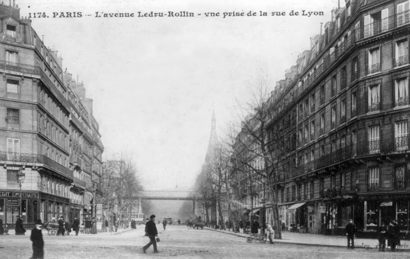 Angle avenue Ledru Rollin et rue de Lyon