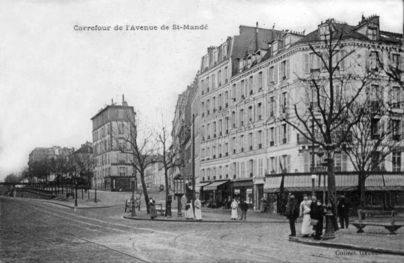 Angle avenue de Saint-Mandé et avenue du Docteur Arnold Netter