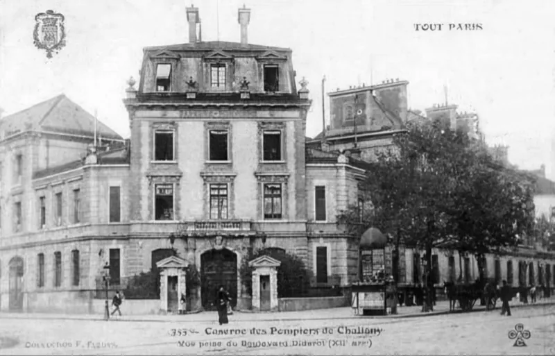 Angle boulevard Diderot et rue Chaligny