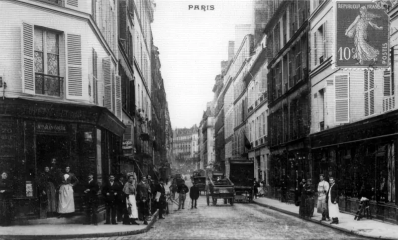 Angle rue Amelot et rue de Crussol