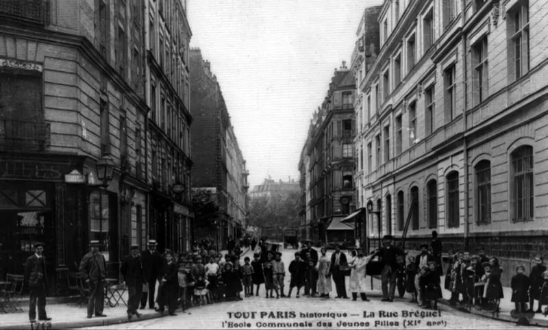 Angle rue Breguet et rue Froment