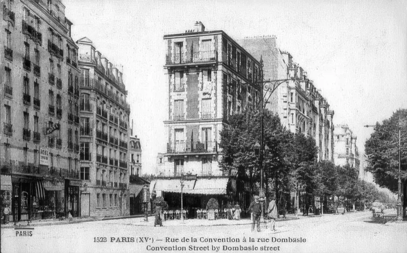 Angle rue de la Convention et rue Dombasle