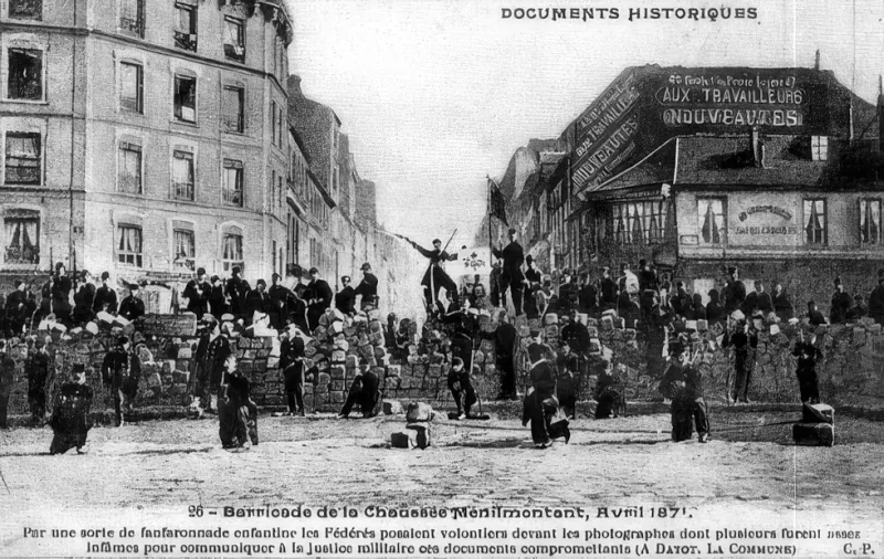 Angle rue de Ménilmontant et boulevard de Belleville