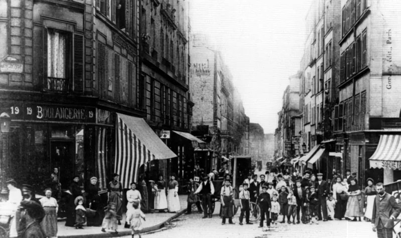Angle rue de Montreuil et rue des Boulets