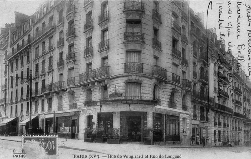 Angle rue de Vaugirard et rue Langeac