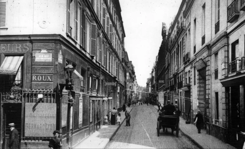 Angle rue des Archives et rue des Haudriettes