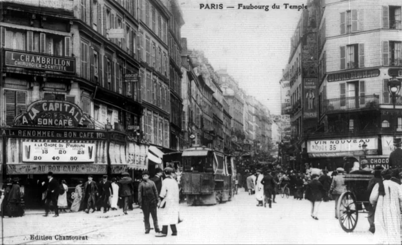 Rue du faubourg du Temple