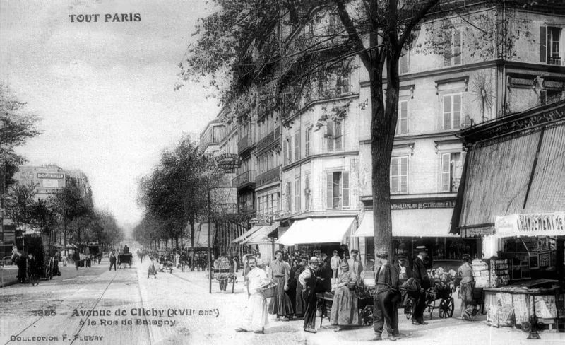 Angle rue Guy Môquet et avenue de Clichy