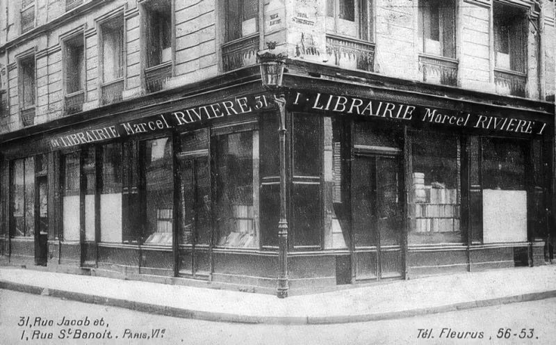 Angle rue Jacob et rue Saint-Benoît