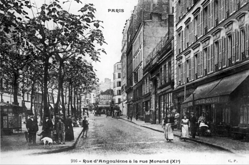 Angle rue Jean-Pierre Timbaud et impasse de la Baleine
