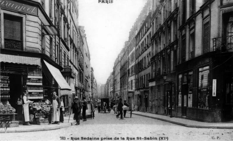 Angle rue Sedaine et rue Saint-Sabin