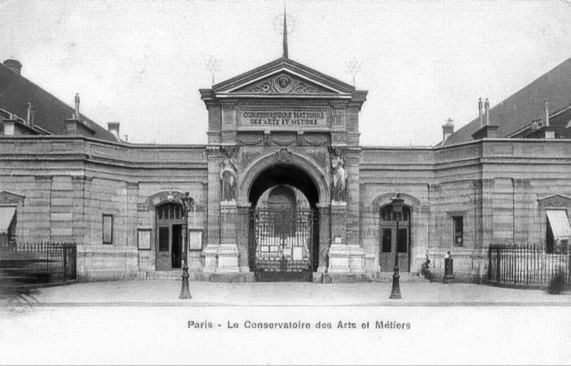 Entrée du Conservatoire des Arts et Métiers
