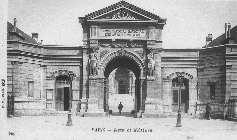 Entrée du Conservatoire des Arts et Métiers