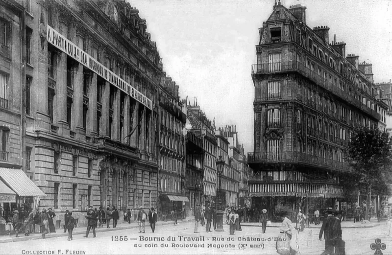 Boulevard Magenta et rue Château d'eau