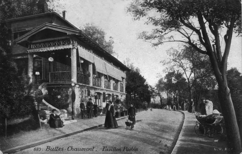 Pavillon Puebla aux Buttes-Chaumont