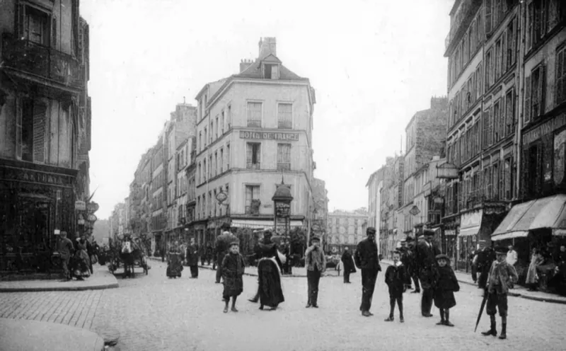 Carrefour entre rue Guilleminot et rue de l'Ouest