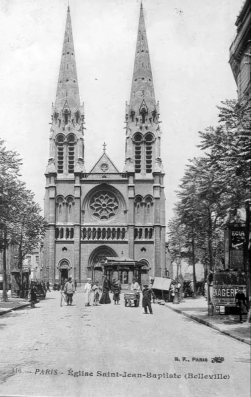 Eglise Saint-Jean Baptiste de Belleville