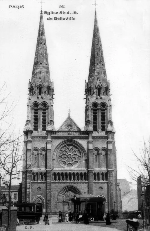 Eglise Saint-Jean Baptiste de Belleville