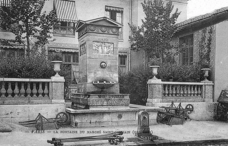 Fontaine du marché Saint-Germain