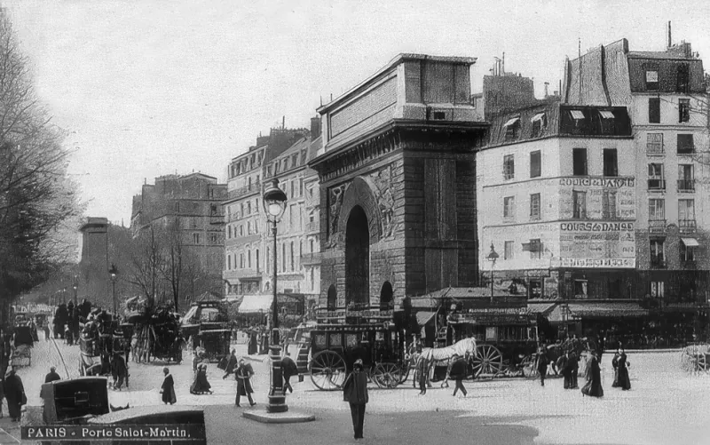 La porte Saint-Martin