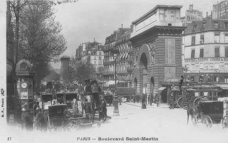 La porte Saint-Martin
