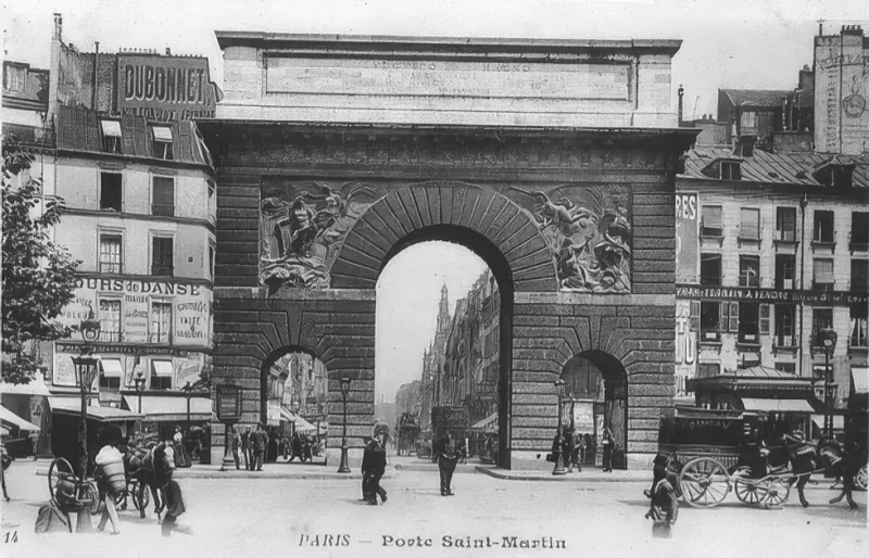 La porte Saint-Martin