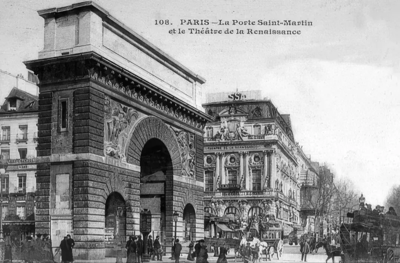 La porte Saint-Martin