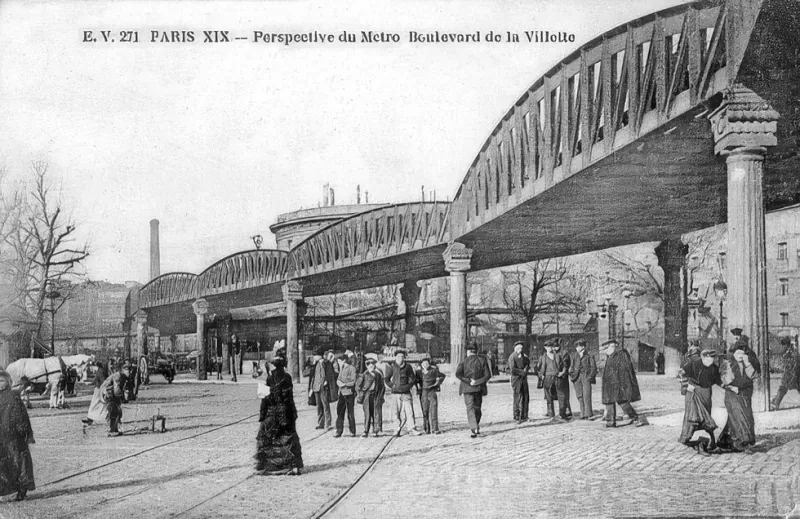 Station de métro Jaurès