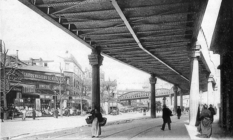 Station de métro Jaurès