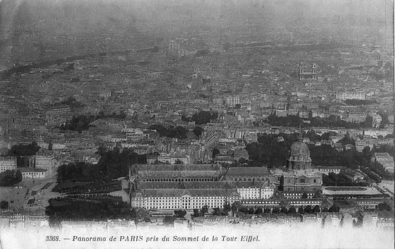 Panorama depuis la tour Eiffel