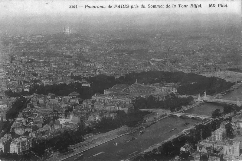 Panorama depuis la tour Eiffel