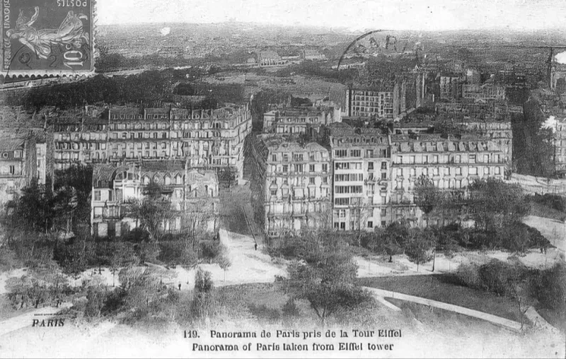 Panorama depuis la tour Eiffel