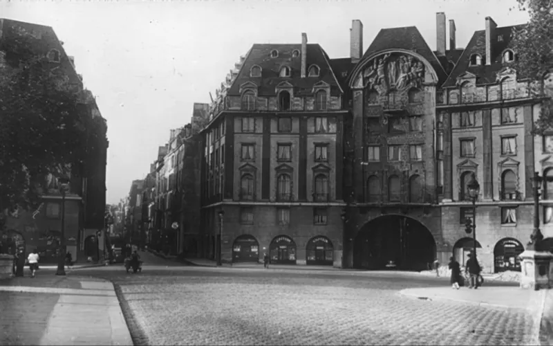 Pont Neuf et rue de Nevers