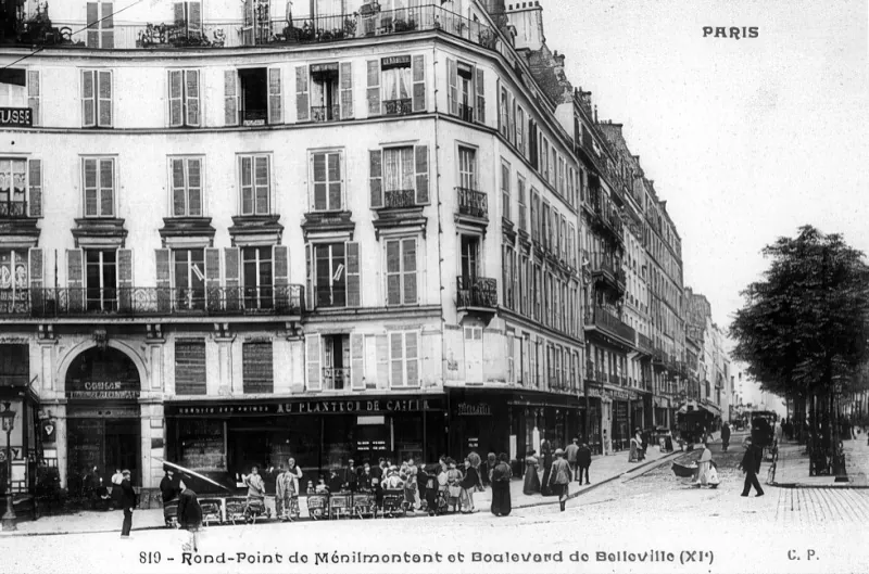 Rond point de Ménilmontant
