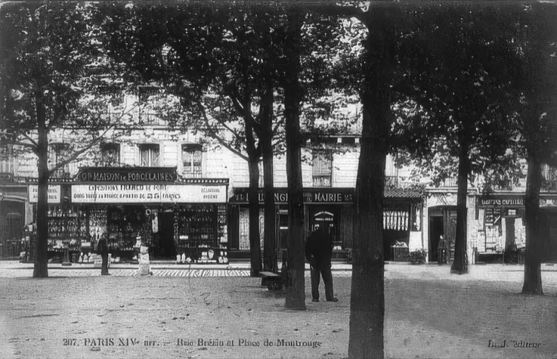 Rue Brézin et place Jacques Demy