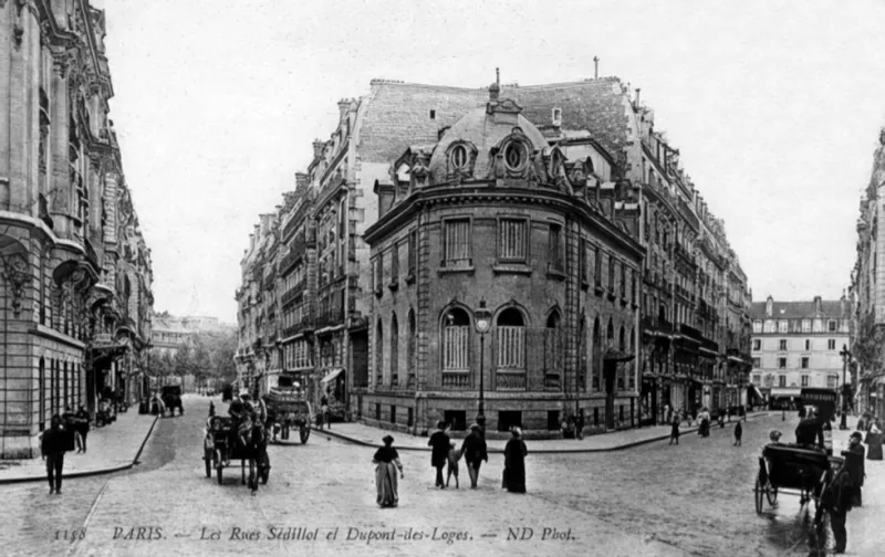 Rue Sédillot et rue Dupont des Loges