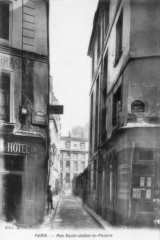Rue Saint-Julien le Pauvre