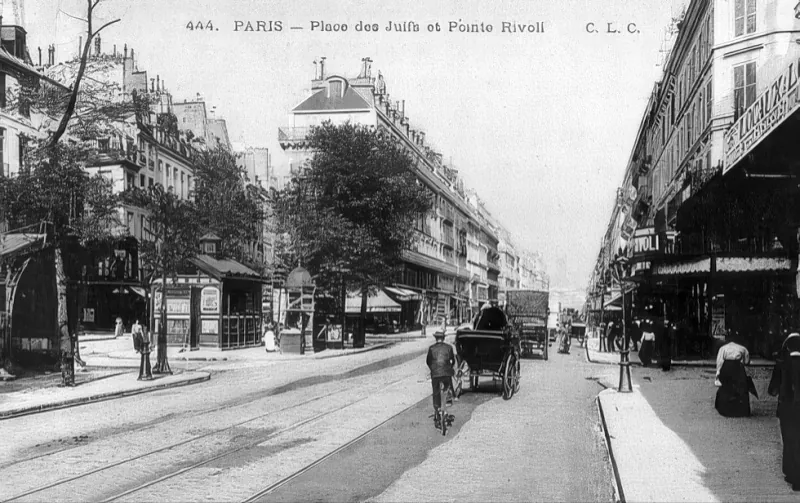 Station Saint-Paul et rue de Rivoli