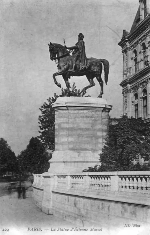 Statue d'Etienne Marcel