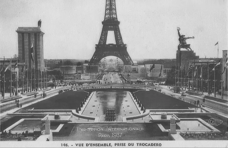 Tour Eiffel depuis le Trocadéro