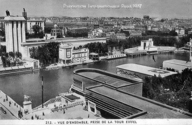 Trocadéro vu depuis la Tour Eiffel