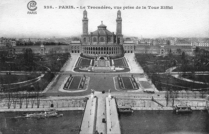 Trocadéro vu depuis la Tour Eiffel