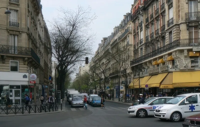 Angle avenue d'Orléans et rue d'Alésia