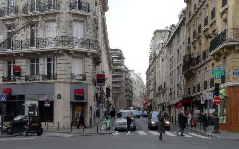 Angle avenue Kléber et avenue de Longchamp