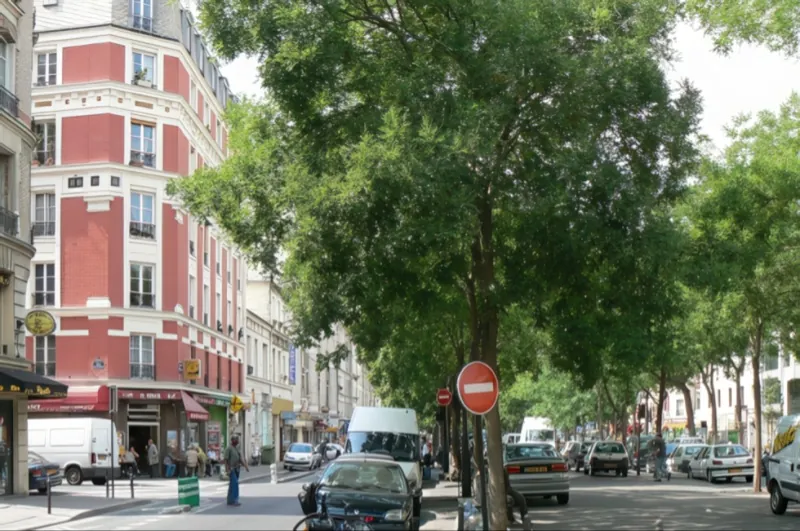 Angle boulevard de Ménilmontant et rue des Bluets