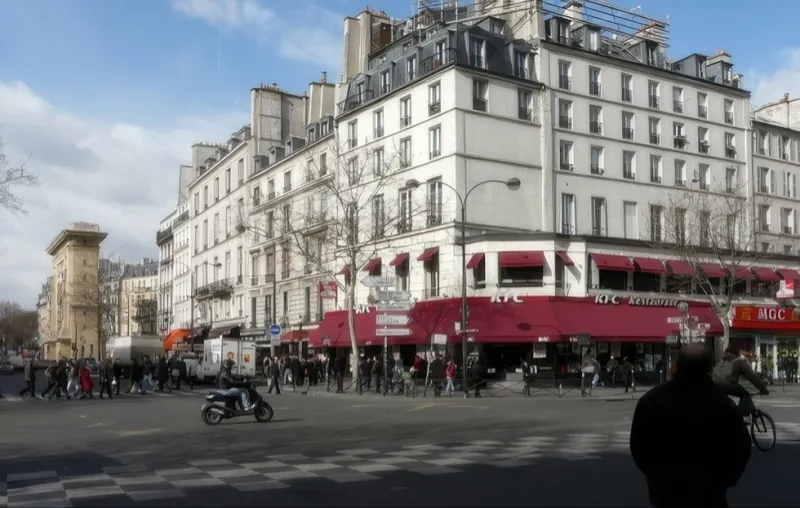 Angle boulevard de Strasbourg et boulevard Saint-Denis