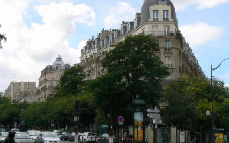 Angle boulevard de l'Hôpital et boulevard Saint-Marcel