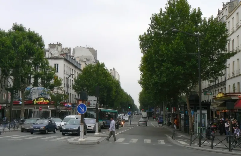 Angle rue d'Allemagne et boulevard de la Villette